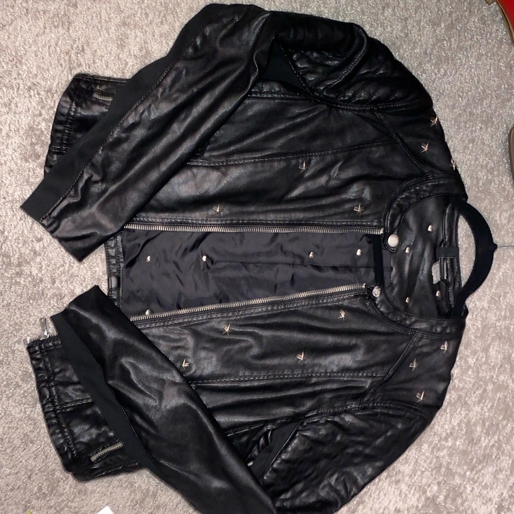 Upcycled Custom Leather Jacket